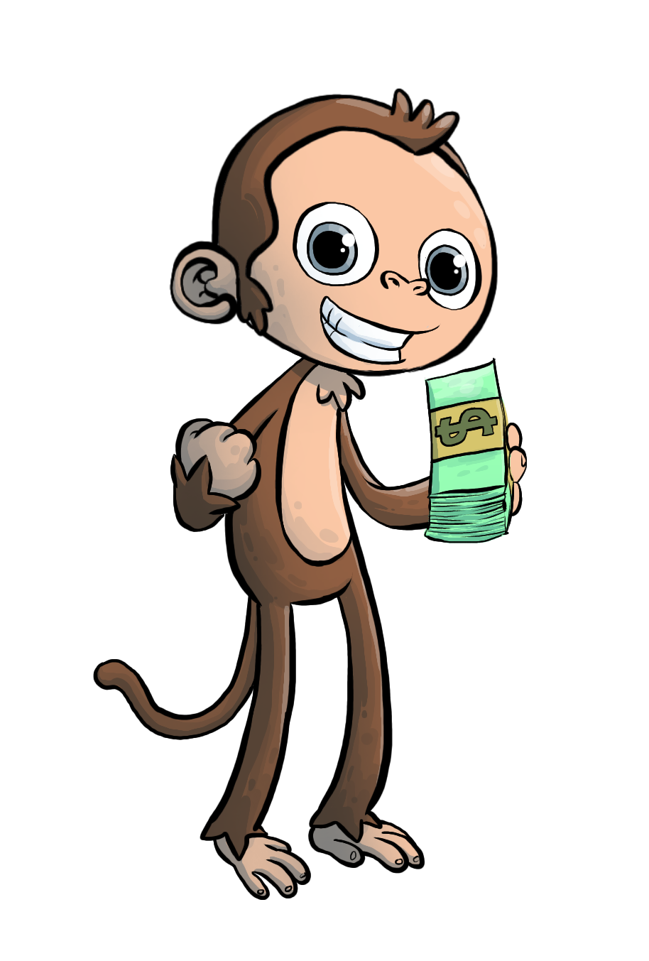 Chimp Cash Transparent